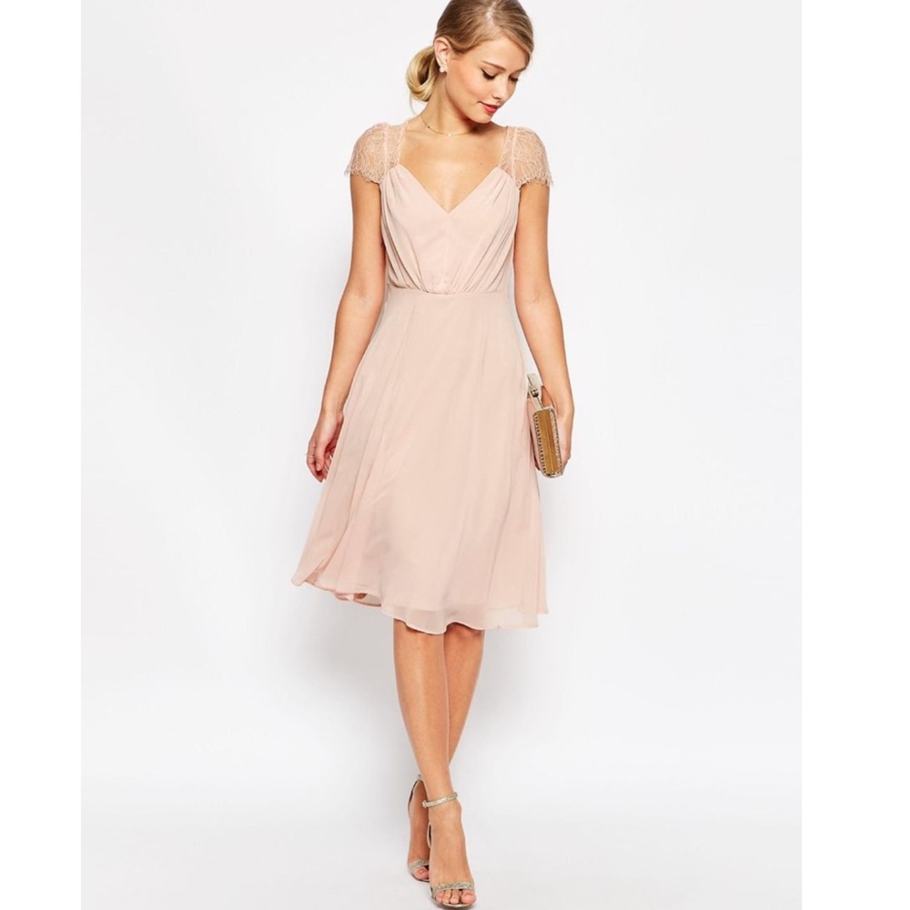 ASOS Kate Lace Midi Dress